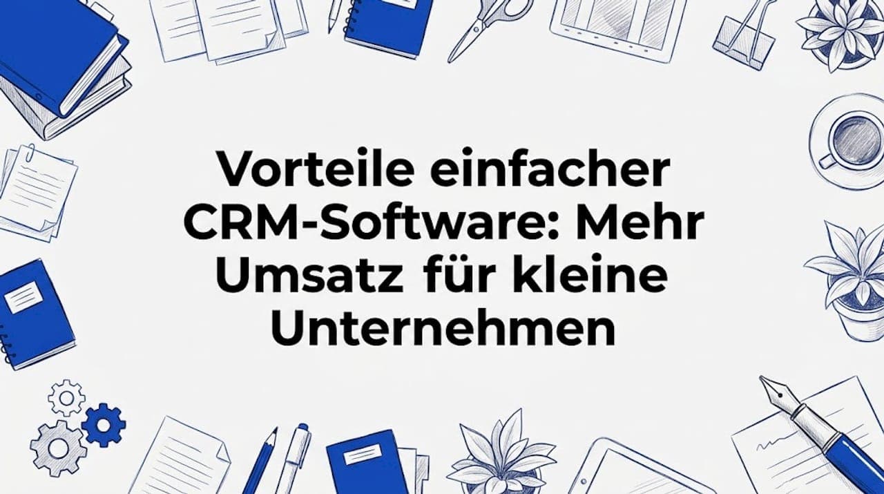 Vorteile einfacher CRM-Software: Mehr Umsatz für kleine Unternehmen