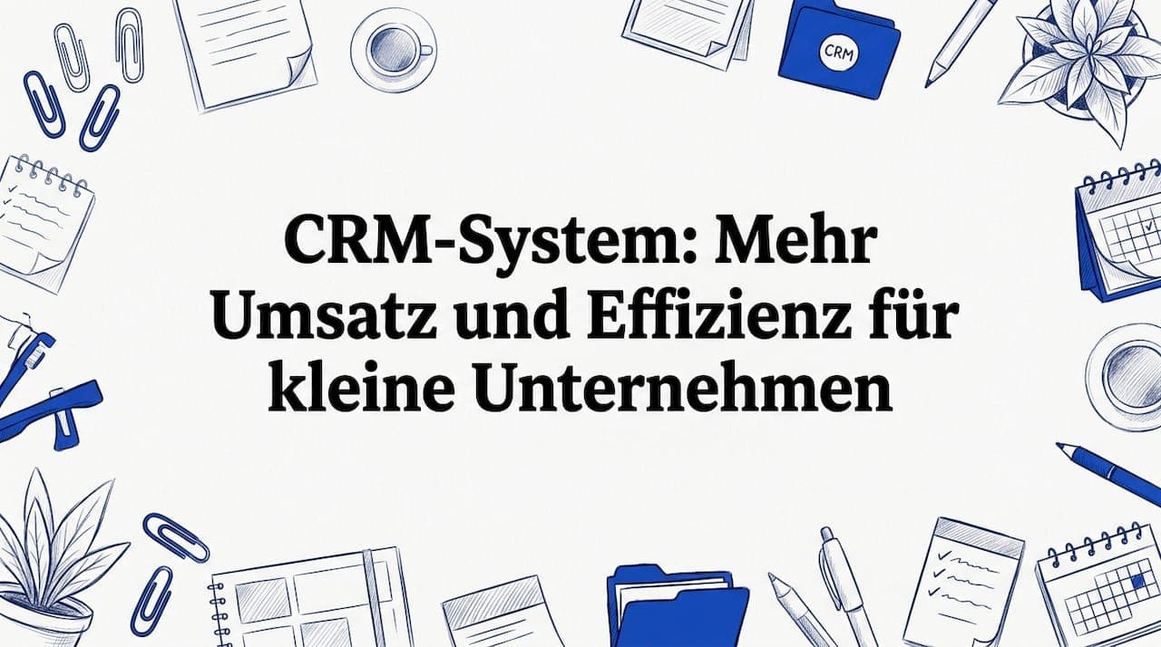 CRM-System: Mehr Umsatz und Effizienz für kleine Unternehmen