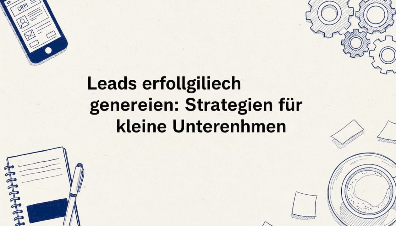 Leads erfolgreich generieren: Strategien für kleine Unternehmen