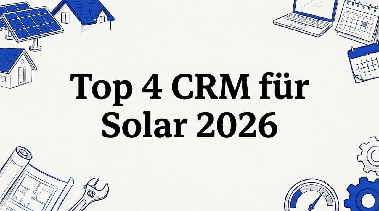 Top 4 CRM für Solar 2026